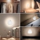 thumbnail image 5 of Luz nocturna LED automática con sensor de movimiento y tira magnética adhesiva para dormitorios, escaleras y pasillos (pilas no incluidas). Luz cálida., 5 of 5