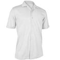 thumbnail image 1 of Monterey Club Men's Hallow Emboss Texture Camp Casual Golf Polo Shirt #1227, 1 of 2