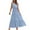 Z09-Blue, variant on Long Sleeve Swing Dress Sleeveless Summer Dresses for Women Women Floral Print Casual V-neck Short-sleeved A-line Beach Long Robe Low Cut Petite Dresses for Women Womens Summer Long Dresses Casual