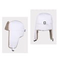 thumbnail image 6 of QASIEATN Unisex Beanie Hats Men's Beanie Hat Autumn and Winter Outdoor Cold Windproof Ear Ski Hat Women's Fleece Lined Thickened Cap Fall Fashion Accessories, 6 of 7