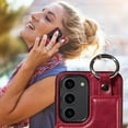 thumbnail image 6 of Nalacover for Samsung Galaxy S23 Plus Wallet Case with Card Slots & Metal Finger Ring, Durable PU Leather Back Double Magnetic Botton Flip Kickstand Purse Shockproof Phone Case,Red, 6 of 10