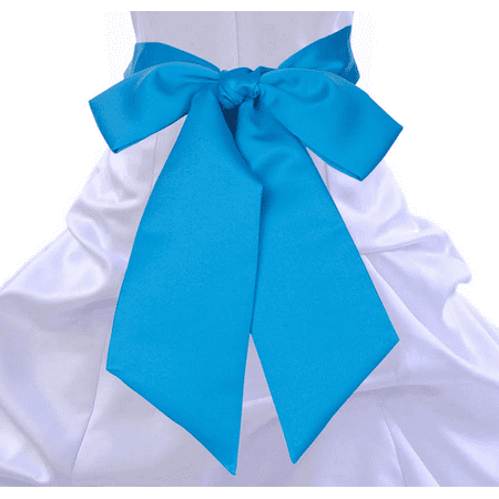 GTIN 038000000034 product image for Hand tie Satin Sash for Bridal Shower Special Occasion Wedding Decoration Pagean | upcitemdb.com