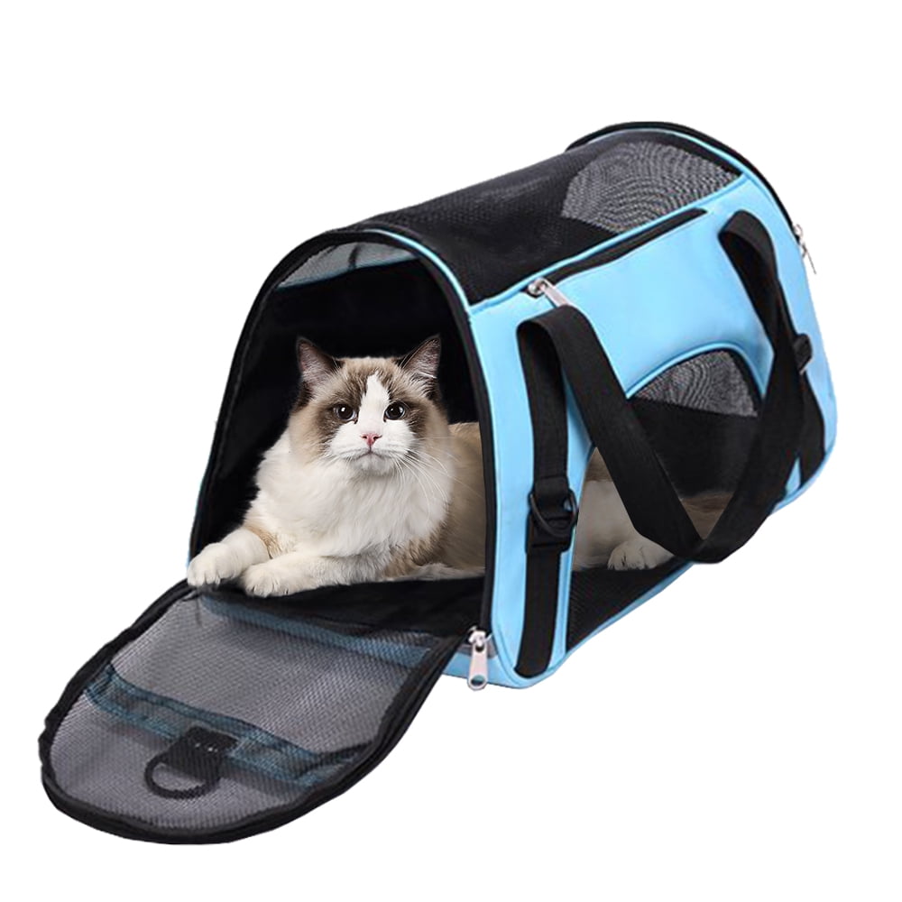 Pet Carrier Bag,Cat Dog Portable Travel Bag,with Shoulder Strap,Cat/Dog