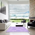 thumbnail image 7 of Ahgly Company Machine Washable Indoor Square Transitional Heliotrope Purple Area Rugs, 5' Square, 7 of 7
