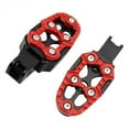thumbnail image 2 of Wzmzjy Generic Motorcycle Foot Pegs Accessories Easy to Install Motorbike Footrests Red, 2 of 9