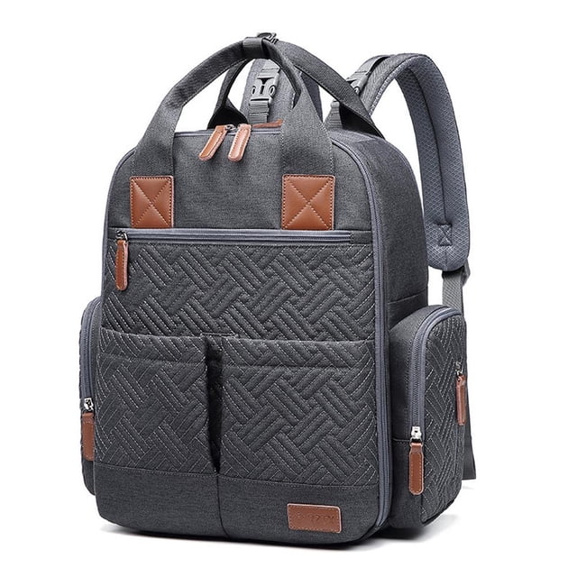 Mochila Para Pañales Mochila De Viaje Multifuncional Mochila Grande Capscity Bolsas Para Cambiar Pañales Mochila Impermeable Sweethay BA001507-03