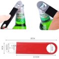 thumbnail image 3 of EcoNesxp Heavy duty stainless steel flat bottle opener, sturdy and durable beer bottle opener, cocktail shaker bottle opener, 3 of 5