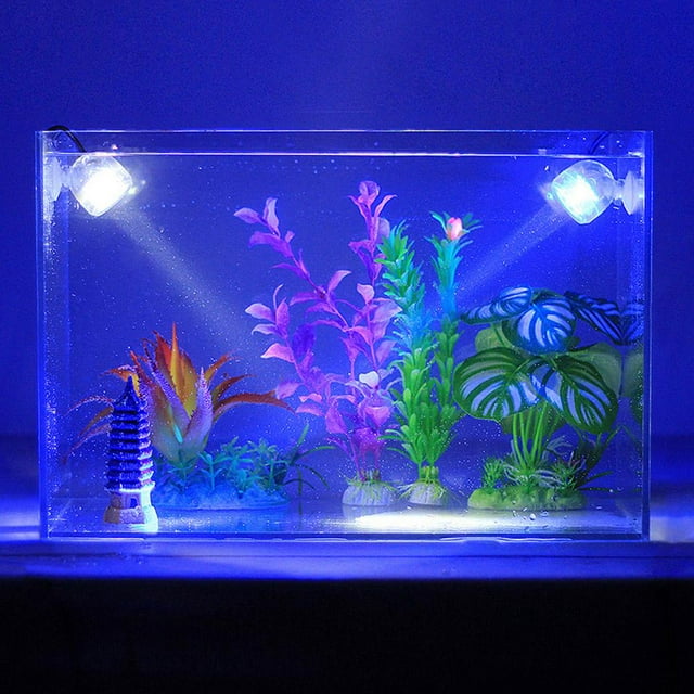 Mini foco LED impermeable para acuario, luz sumergible, lámpara para pecera Hugtrwg Para estrenar