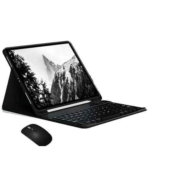 MATN Keyboard Case Compatible with iPad Mini 7 (2024) & Mini 6 (2021), Detachable Keyboard, Mini 7th 6th Generation 8.3" Stand  Keyboard Cover with Pencil Holder and Mouses