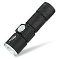 thumbnail image 3 of thinsony Lampe de Poche USB Mini Lampe de Poche Conduit Torche Professionnelle Extérieure Petites Torches d'Urgence pour le Camping Randonnée Pêche Noir, 3 of 9