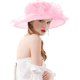 thumbnail image 2 of Women's Kentucky Derby Church Dress Hat Wide Brim Leaf Flower Bridal Shower Hat, 2 of 5