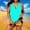 *Blue, variant on ClodeEU Women's Plus Size Floral Print Tankini Set ,Adjustable Halter Neck Top with Built in Pads ,Cozy Two Piece Swimsuit Blue,Womens Plus XXXXL