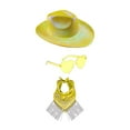 thumbnail image 1 of Ensemble Trois Pièces Chapeau de Cowboy Western pour Femmes, 1 of 2