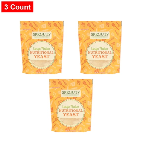 Sprouts Nutritional Yeast - 4.5 oz - 3 Count