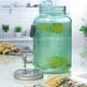 thumbnail image 3 of Dispensador Vitrolero para  Agua Bebidas de Vidrio Vintage 5.5L Color Verde VITTORI, 3 of 4