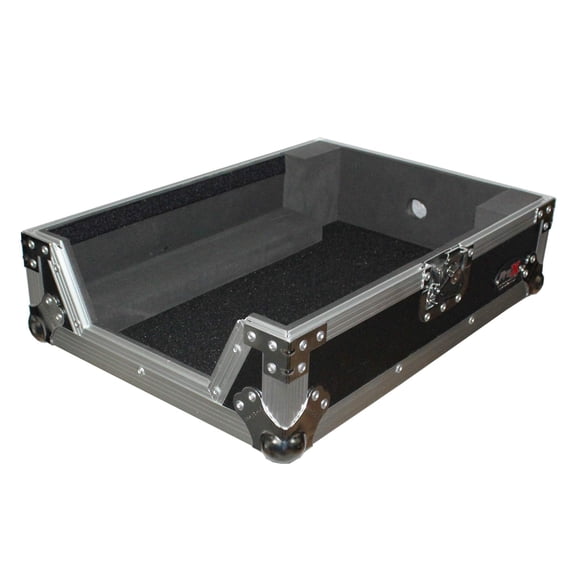 Flight Case ProX XS-CDBL para mezcladoras DJ de 12" Negro