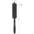 thumbnail image 2 of Perfehair Round Brush with Natural Boar and Nylon Bristles, Small Volumizing Hair Brush- 1.7 Inch Diameter Barrel, Black, 2 of 4