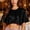 Black, variant on YTCAMLO Glitter Sequin Womens Cropped Wraps Fashions Short Sleeve Bolero Shrug Flared Shiny Shoulder Cover Up for Wedding