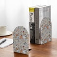 thumbnail image 5 of Picia Funny Chicken Pattern Wood Bookends for Shelves,Non-slip Bookends, Heavy Duty Wooden Bookend Support,1 Pair, 5 of 8