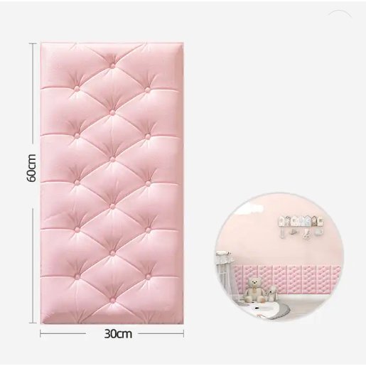 Calcomanías De Pared 3D XPE Espuma 3D Pegatinas Para Decoración Del Hogar Dormitorio Para Niños Cama Cojín Suave Almohadilla De Alto Rango