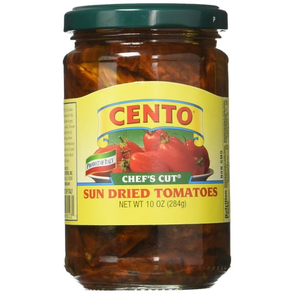 CENTO CHEFS CUT SUNDRIED TOMATOES, 10 KKS1 Ounce Jar