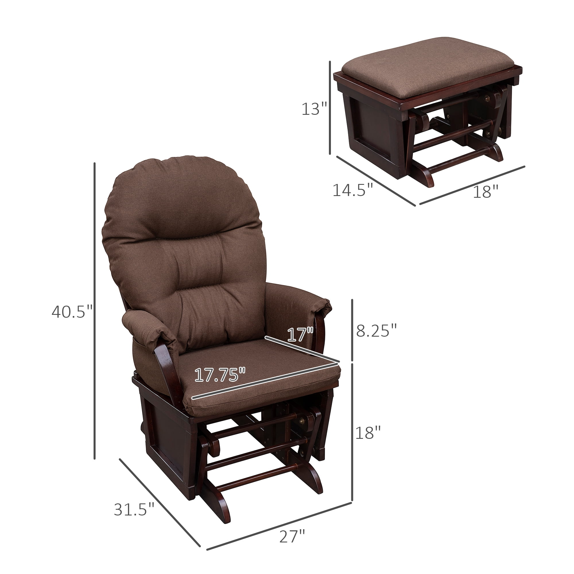 royal oak trinity rocking chair