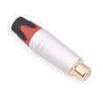 thumbnail image 3 of Conector de enchufe estéreo convertidor hembra RCA para cable coaxial (10PCS) Ehuebsd Para estrenar, 3 of 9