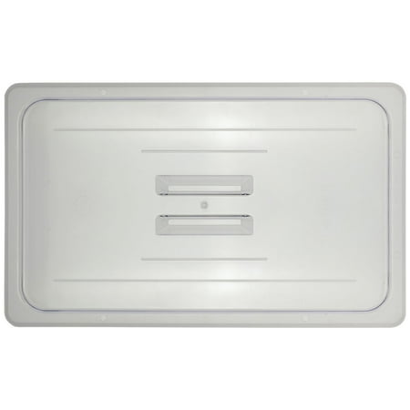- Full Size Cover With Handle Cold Food Pans Solid Translucent