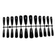 thumbnail image 2 of Soidarity 24 Uds uñas postizas CoffinPress-on diseño barniz Extra largas puntas de uñas artificiales suministro de manicura accesorios para Arte de uñas negro, 2 of 6