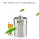 thumbnail image 5 of Barril de Cerveza Estilo Mini Barril Barril de 2 L Barril de Cerveza Growler Suministros de Cerveza de Acero Inoxidable con Tapa en Espiral Tapa para Cerveza para Acampar en Casa ANGGREK Otros, 5 of 8