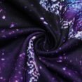 thumbnail image 6 of DailyTrove Women's Purple Floral Print Asymmetrical Tank Top - Polyester Casual & Boho Wear, Vibrant for Outings, 6 of 6