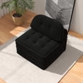 thumbnail image 6 of SDJPOI Folding Sofa Bed with Head & Lumbar Pillow, 3-in-1 Convertible Sofa Bed for Adults, Comfy Corduroy Couch Bed for Apartment,Office, Living Room & Bedroom, 6 of 10