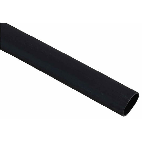 PRO POWER - 4:1 Adhesive Lined Heatshrink Tubing Black 12mm Dia. 1.22m