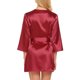 thumbnail image 3 of Sexy camisón mujeres niñas encaje albornoz camisón ropa de dormir vestido, rojo, m Inevent AP001162-07B, 3 of 5