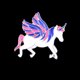thumbnail image 5 of FELTECHELECTR 7 broches de unicornio coloridos de aleación con dibujos animados para niñas, mujeres y damas, estilo aleatorio., 5 of 7