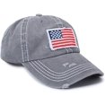 thumbnail image 3 of FrostHike Women Washed Cotton High Ponytail Baseball Cap, 3 of 4