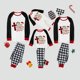 thumbnail image 2 of Pijamas familiares a juego de Navidad Silly Santa Christmas es para Jesús, conjunto de pijamas grises, 2 of 3
