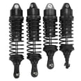 thumbnail image 2 of RC Front Rear Shock Absorbers, Front Rear Suspension Damper Adjustable Height Easy Disassembly Balanced Driving Experience  For 1/10 Off Road Vehicles Black, 2 of 8