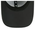 thumbnail image 5 of Men's New Era Black New Orleans Saints Visor Hit 39THIRTY Flex Hat, 5 of 5