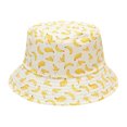 thumbnail image 2 of DOPI Stylish Hats Mens And Womens Tropical Fruit Print Double-Sided Hip-Hop Sun Hat, 2 of 3