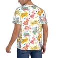 thumbnail image 2 of KLL Boho Bunny for Men's Baseball Shirts,Short Sleeve Casual Shirts Button Down Shirt for Men Beach Summer Wedding Shirt-3X-Large, 2 of 7