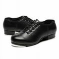 thumbnail image 7 of Child Black Tap Shoes Lace up dance for Girls and Boys (Toddler/Little Kid/Big Kid) (6.5 Big Kid）, 7 of 7