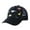 Black, variant on Toddler Baseball Cap Baby Cap Sun hat Kids boy Girl Cartoon Print Pattern Solid Color Hat