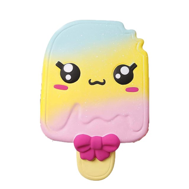 11 pulgadas Squishing Jumbo Popsicle perfumado suave gigante Emoji Kids Toy brillar Electrónica