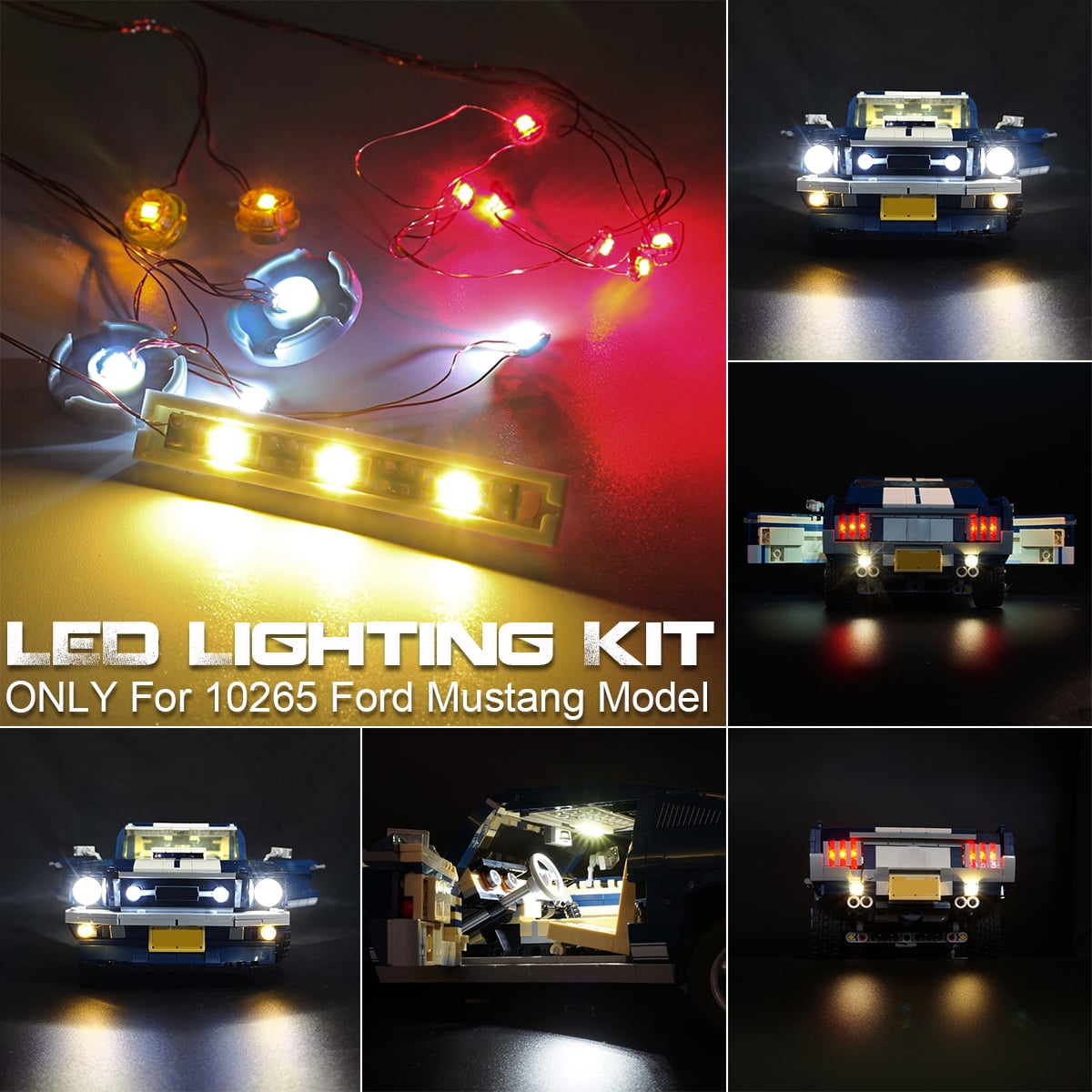 light kit for lego mustang
