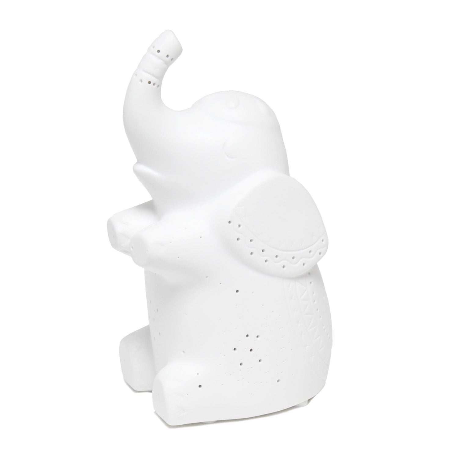 Lampe de table Simple Designs en forme d'éléphant en porcelaine