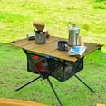 thumbnail image 2 of Folding Table Net Bag Portable Lightweight Large Wear Resistant Camp Foldable Desk Bag for Outdoor, 2 of 7