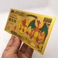 thumbnail image 2 of Kawaii Banknote Cute Cartoon Commemorative Coins Anime Game Figure Cards Pikachu Coins Children's Birthday Gift Toy, 2 of 4