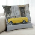 thumbnail image 1 of Ahgly Company Color Focus Yellow Coussin Décoratif d'Intérieur, 18 Po X 18 Po, 1 of 6