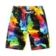 thumbnail image 1 of Shorts de playa para nadar, de secado rápido, transpirables, con estampado floral llamativo, para surfear, para deportes acuáticos, ligeros y de secado rápido, ideales para la playa., 1 of 6